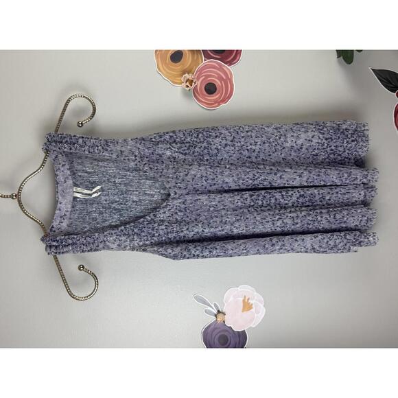 by Anthropologie Purple Shimmer Metallic Tank Top - Size - Small - Picture 5 of 5